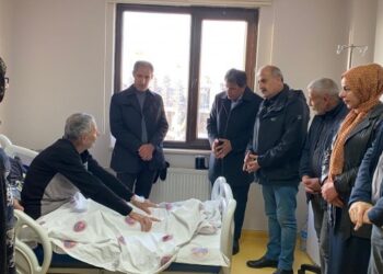 Cezası 6 ay ertelenen Gemicioğlu’na ziyaret