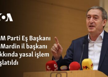DEM Parti Eş Başkanı ile Mardin il başkanı hakkında yasal işlem başlatıldı
