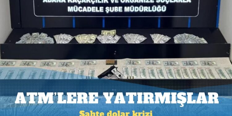 ATM’lere 46 bin sahte dolar yatıran dört kişi tutuklandı