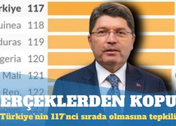 Adalet bakanı, hukukun üstünlüğünde Türkiye’nin 117’nci sırada olmasına tepkili