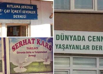 "Aklını Oynatanlar Derneği", "Kıtlama Şekerle Çay İçmeyi Sevenler Derneği" ve daha niceleri...