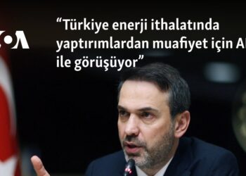 “Türkiye enerji ithalatında yaptırımlardan muafiyet için ABD ile görüşüyor”