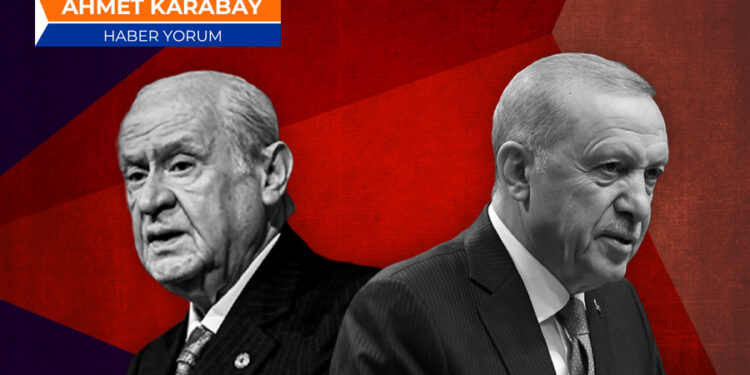 Bahçeli’nin neden olduğu tartışma, Beştepe Sarayı’na taşındı