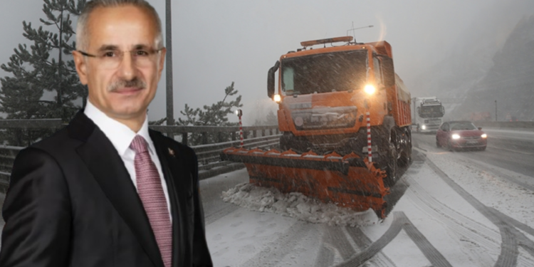 Bakan Uraloğlu'ndan Karla Mücadele Açıklaması