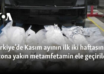 Türkiye’de Kasım ayının ilk iki haftasında 9 tona yakın metamfetamin ele geçirildi