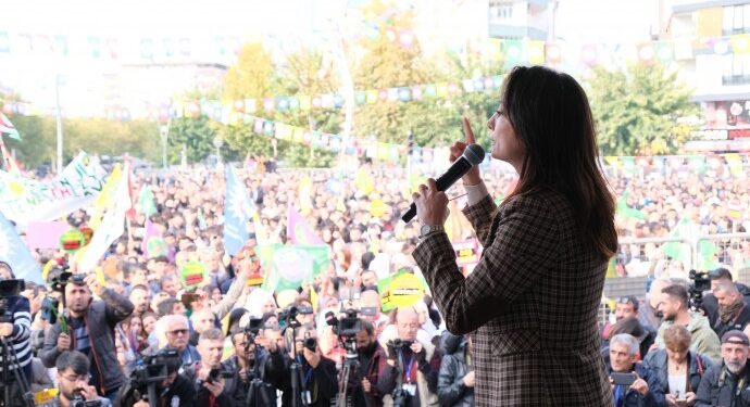 DEM Parti eşbaşkanı Hatimoğulları: Devlet karar versin, uzatılan tunç eli mi, barış eli mi?