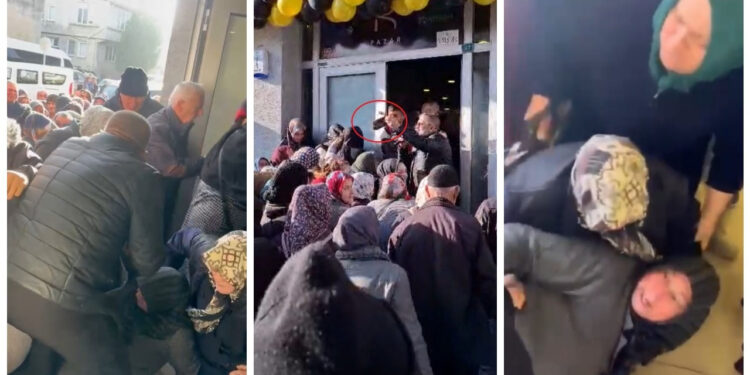 Duyan Koştu! İndirimli Ürün Almak İçin Birbirlerini Ezdiler: Terliğini Düşüren Abla Nerede?