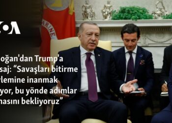 Erdoğan: “Trump’ın savaşları bitirme söylemine inanmak istiyor, bu yönde adımlar atmasını bekliyoruz”