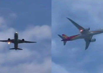 Havada Panik Dolu Anlar: Motoru Alev Alan Uçak Acil İniş Yaptı