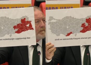 İki ayrı harita ile ‘yüzyıllık sorunu’ aynı karede anlattı