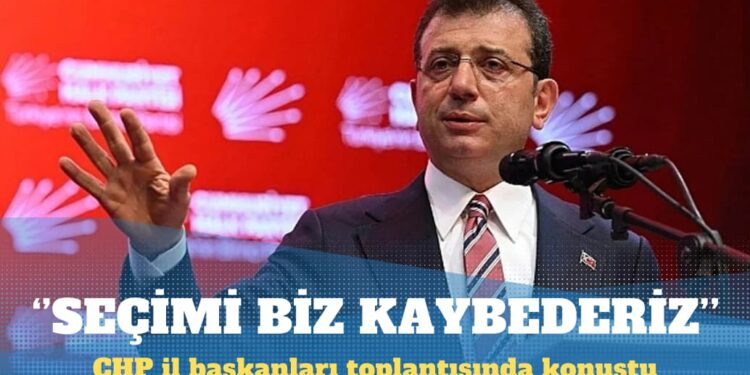 İmamoğlu: Seçimi iktidar kazanamaz kaybedeceksek bizler kaybederiz