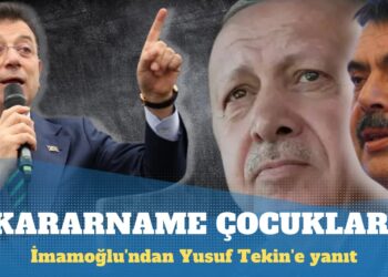 İmamoğlu’ndan Yusuf Tekin’e yanıt: Bunlar kararname çocukları