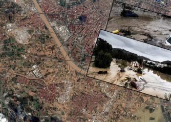 İspanya'daki Felaket Uydu Görüntülerinde! Can Kaybı Katlanıyor