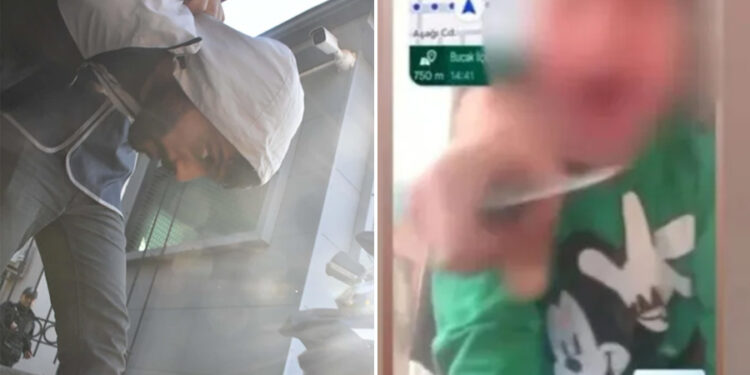 İzmir’de çocuklarının boğazına bıçak dayayan baba tutuklandı