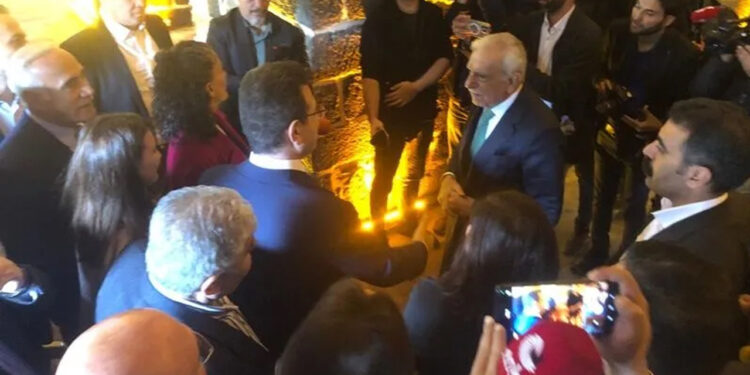 Mardin'de 'Kayyım' Ziyareti! İmamoğlu, Ahmet Türk'ün Konağında