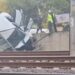 Marmaray’da aksama: Demiryoluna araç düştü
