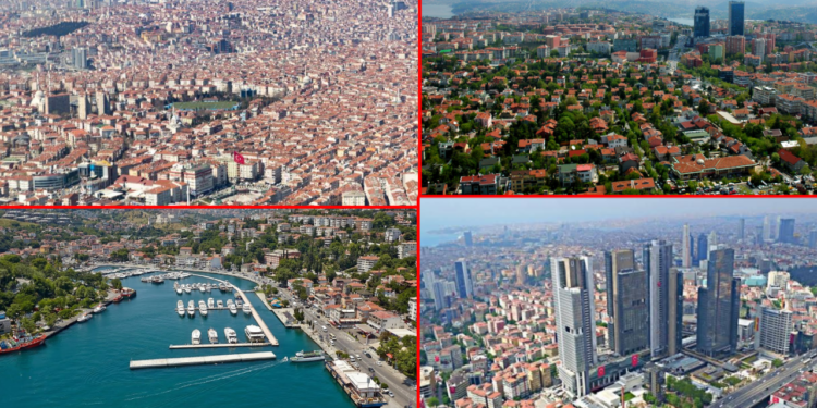 Merkez İlçelerin Tahtı Sallanıyor! Ezberler Bozuldu; İşte İstanbul'un En Değerli Mahalleleri...