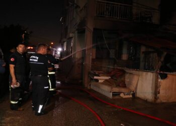 Misafirliğe geldiği evde çıkan yangında hayatını kaybetti