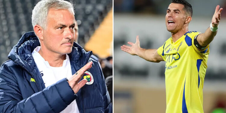 Mourinho'dan Sürpriz 'Ronaldo' Açıklaması! 'Özel Jetine Atlayıp Buraya Gelebilir'