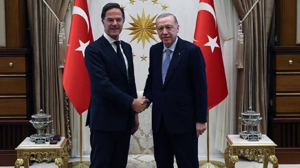 NATO Genel Sekreteri Rutte, Erdoğan’la görüştü