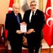 PKK’lı Remzi Kartal’la fotoğrafı olan Hüseyin Yayman, Bahçeli’yi ziyaret etti