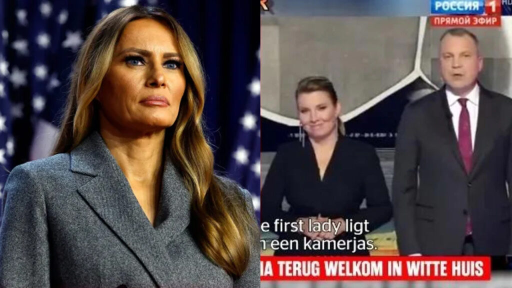 Rus Televizyonundan Melania Trump'a Cinsiyetçi Saldırı! Çıplak Fotoğraflarını Gösterip Dalga Geçtiler