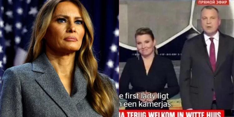 Rus Televizyonundan Melania Trump'a Cinsiyetçi Saldırı! Çıplak Fotoğraflarını Gösterip Dalga Geçtiler