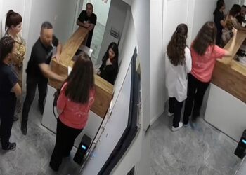 Sağlık Çalışanlarını Darp Edip Hasta Belgelerini Gasp Ettiler! Saldırı Anı Kamerada...