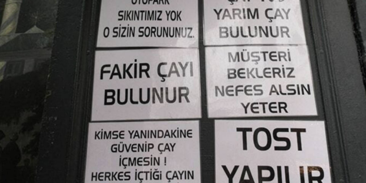 Şimdi de "askıda çay" devri başladı!