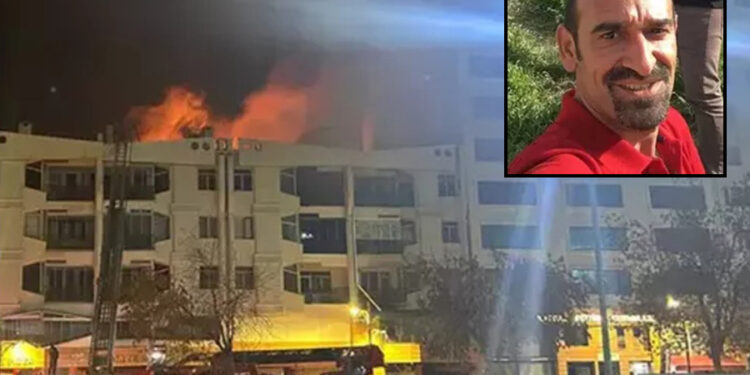 Sivas’ta yangın: Dershane sahibi öğretmen ölü bulundu