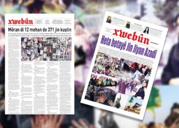 Xwebûn ‘Jin, jiyan, azadî’ manşetiyle çıktı