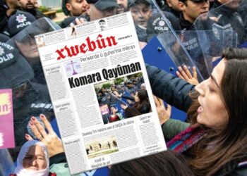 Xwebûn ‘Kayyım Cumhuriyeti’ manşetiyle çıktı