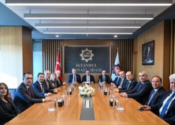 Yılmaz ile Şimşek'ten, İSO ve İTO'ya ziyaret