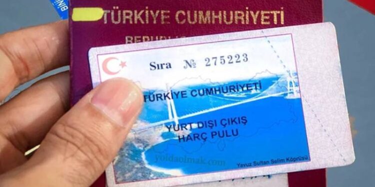 Yurt dışına çıkışta "basılı harç pulu" dönemi yeni yılda sona eriyor