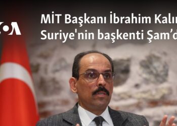 MİT Başkanı İbrahim Kalın Suriye’nin başkenti Şam’da