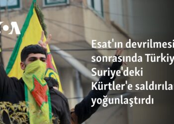 Esat’ın devrilmesi sonrasında Türkiye, Suriye’deki Kürtler’e saldırıları yoğunlaştırdı