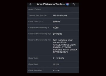 Daştan’ın taziyesine katılanların araçlarına para cezası