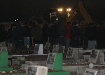 Sağlıkçı Abdullah Alagündüz defnedildi