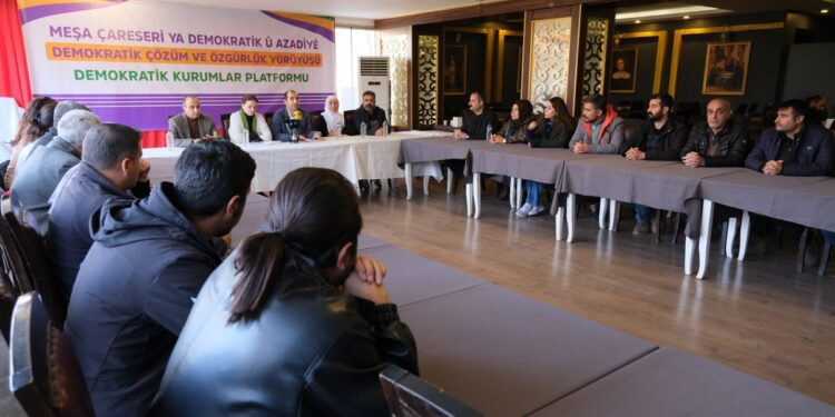 ‘Demokratik Çözüm ve Özgürlük Yürüyüşü’ yarın başlıyor