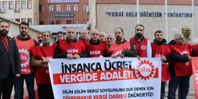 Amed ve Êlih’te ‘Vergide adalet’ talebi