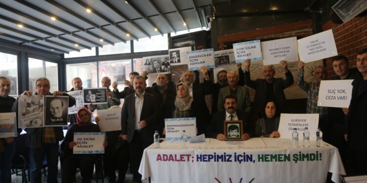 Adalet Dayanışması Platformu’nun kuruluşu deklere edildi