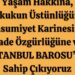 Hukukçu Dayanışması: İstanbul Barosu’nun yanındayız Nazım ve Cihan gazetecidir