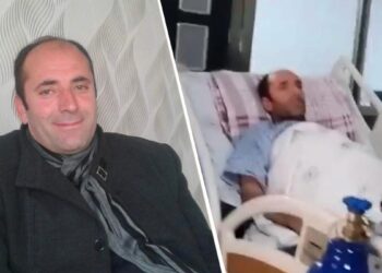 Hasta tutsak Burhan Adsız hastaneye kaldırıldı