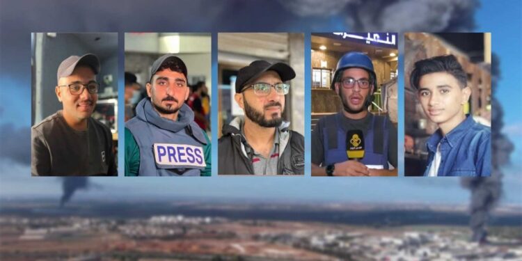 İsrail saldırısında 5 gazeteci hayatını kaybetti