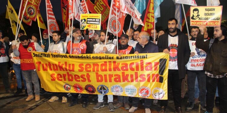 ‘Sendikacılar serbest bırakılsın’ çağrısı