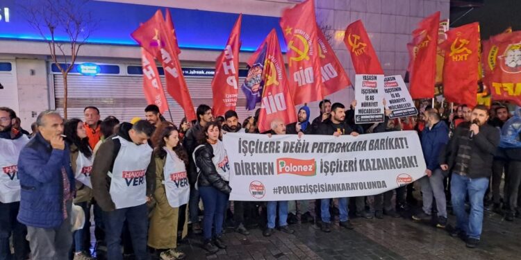 İzmir’den Polonez işçilerine destek
