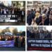 Kuzey ve Doğu Suriye’ye saldırılar protesto edildi