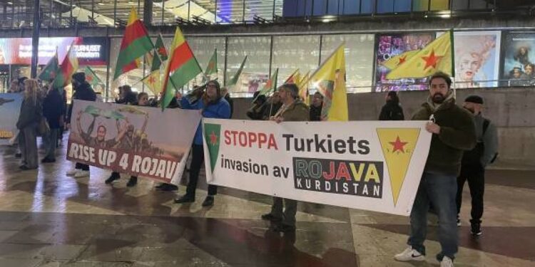 Avrupa’da Rojava için eylemler: Kadın devrimine sahip çık