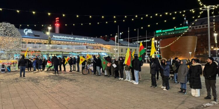 Avrupa kentlerinde Rojava için eylem: Devrimi savunalım