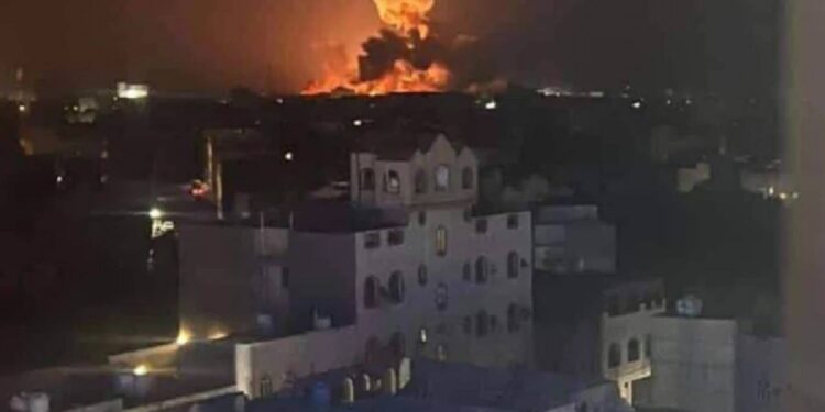 ABD ve İngiltere’den Yemen’in başkenti Sana’ya hava saldırıları